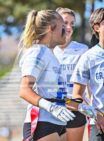 Thumbnail 1 in 5A Flag Football Second Round Grandview vs Arvada West photogallery.