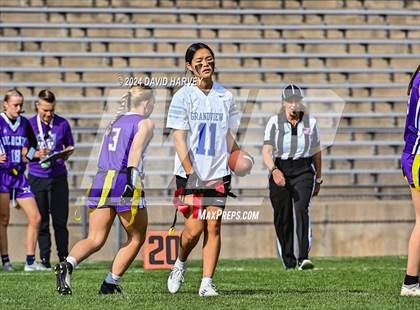 Thumbnail 1 in 5A Flag Football Second Round Grandview vs Arvada West photogallery.