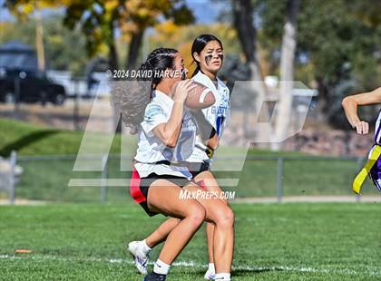 Thumbnail 1 in 5A Flag Football Second Round Grandview vs Arvada West photogallery.