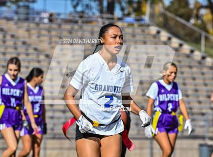 Thumbnail 1 in 5A Flag Football Second Round Grandview vs Arvada West photogallery.