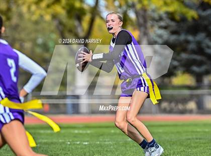 Thumbnail 3 in 5A Flag Football Second Round Grandview vs Arvada West photogallery.