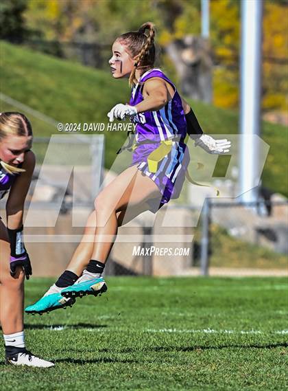 Thumbnail 2 in 5A Flag Football Second Round Grandview vs Arvada West photogallery.