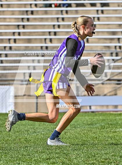 Thumbnail 3 in 5A Flag Football Second Round Grandview vs Arvada West photogallery.