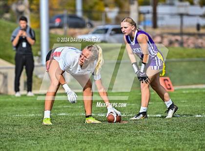 Thumbnail 3 in 5A Flag Football Second Round Grandview vs Arvada West photogallery.