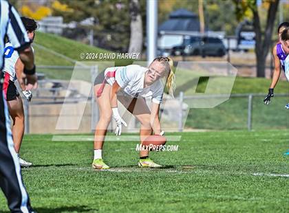 Thumbnail 3 in 5A Flag Football Second Round Grandview vs Arvada West photogallery.