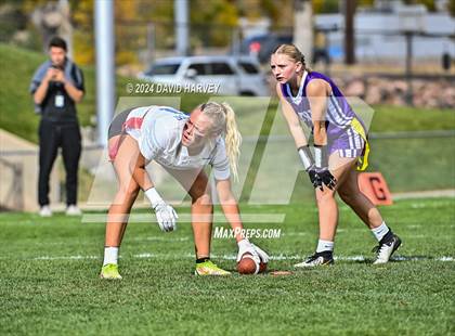 Thumbnail 1 in 5A Flag Football Second Round Grandview vs Arvada West photogallery.