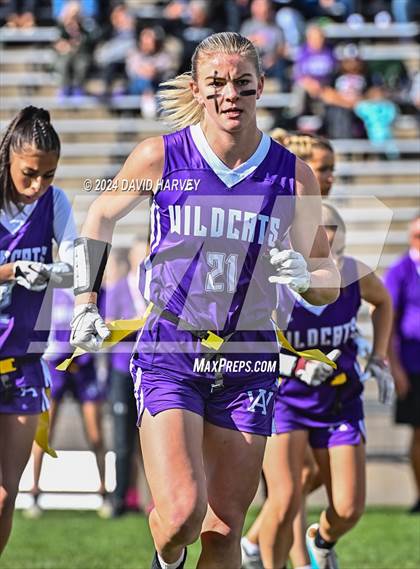 Thumbnail 1 in 5A Flag Football Second Round Grandview vs Arvada West photogallery.