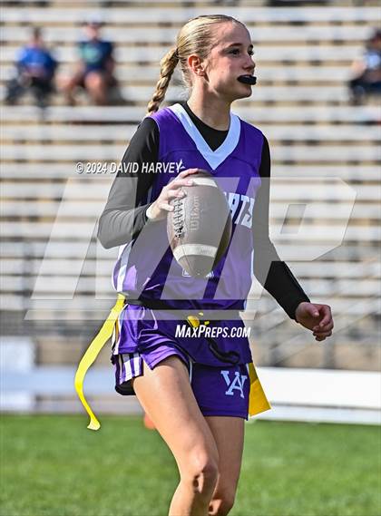 Thumbnail 2 in 5A Flag Football Second Round Grandview vs Arvada West photogallery.