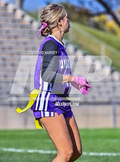 Thumbnail 3 in 5A Flag Football Second Round Grandview vs Arvada West photogallery.
