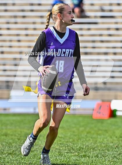 Thumbnail 1 in 5A Flag Football Second Round Grandview vs Arvada West photogallery.