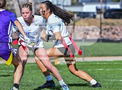Thumbnail 1 in 5A Flag Football Second Round Grandview vs Arvada West photogallery.