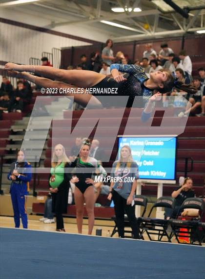 Thumbnail 1 in THSGCA State Meet (Floor Exercise- Optional) photogallery.