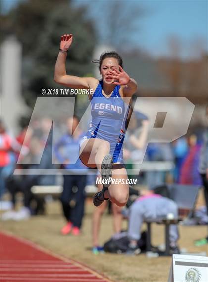 Thumbnail 3 in LPS Spring Break Duals Track and Field photogallery.