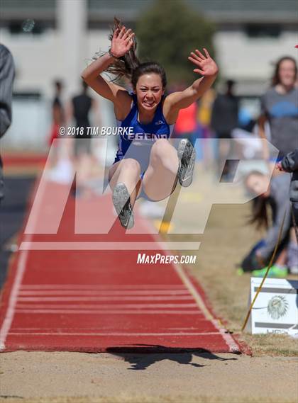 Thumbnail 2 in LPS Spring Break Duals Track and Field photogallery.