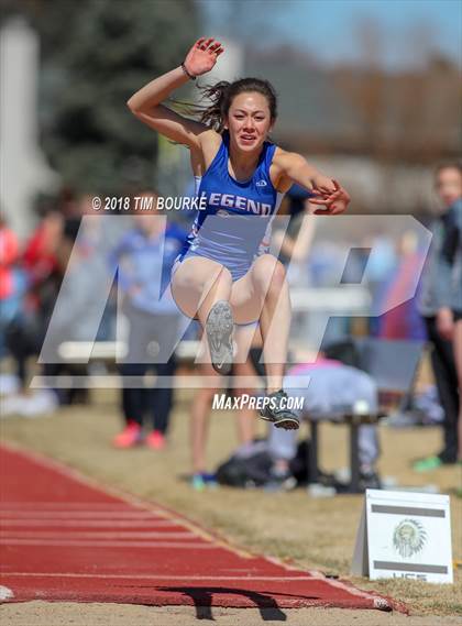 Thumbnail 1 in LPS Spring Break Duals Track and Field photogallery.
