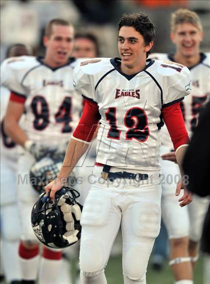 Thumbnail 1 in Stony Point vs. Allen (Class 5A Division II state semifinals) photogallery.