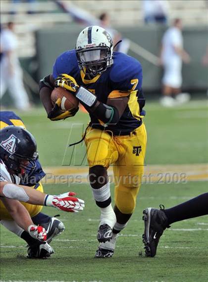 Thumbnail 2 in Stony Point vs. Allen (Class 5A Division II state semifinals) photogallery.