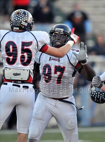 Thumbnail 2 in Stony Point vs. Allen (Class 5A Division II state semifinals) photogallery.