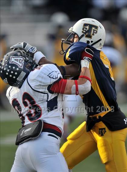 Thumbnail 2 in Stony Point vs. Allen (Class 5A Division II state semifinals) photogallery.