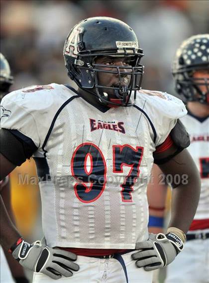 Thumbnail 1 in Stony Point vs. Allen (Class 5A Division II state semifinals) photogallery.