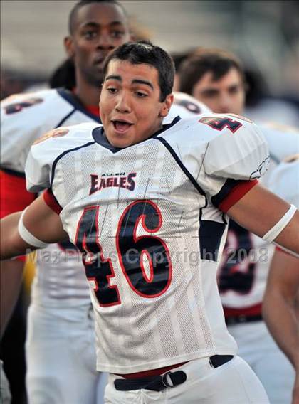 Thumbnail 3 in Stony Point vs. Allen (Class 5A Division II state semifinals) photogallery.
