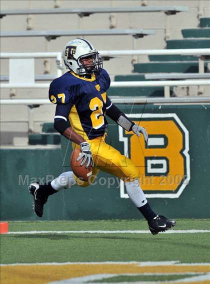 Thumbnail 1 in Stony Point vs. Allen (Class 5A Division II state semifinals) photogallery.