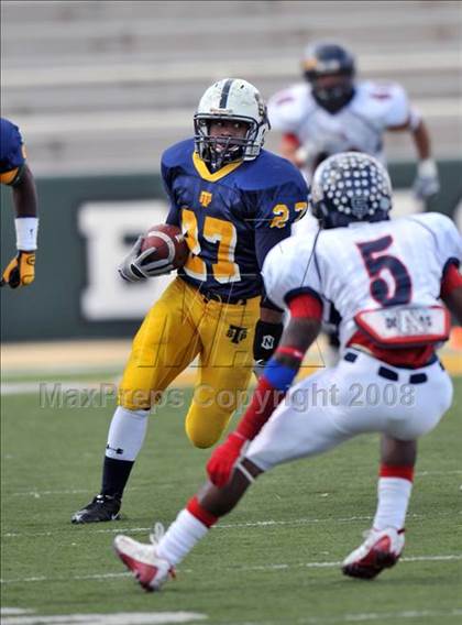 Thumbnail 2 in Stony Point vs. Allen (Class 5A Division II state semifinals) photogallery.