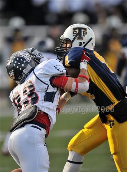 Thumbnail 1 in Stony Point vs. Allen (Class 5A Division II state semifinals) photogallery.