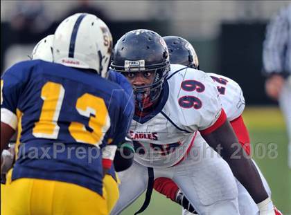 Thumbnail 2 in Stony Point vs. Allen (Class 5A Division II state semifinals) photogallery.