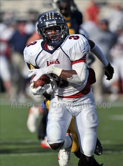 Thumbnail 1 in Stony Point vs. Allen (Class 5A Division II state semifinals) photogallery.