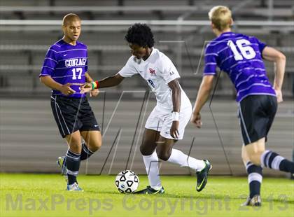 Thumbnail 2 in Gonzaga vs DeMatha (WCAC Final) photogallery.