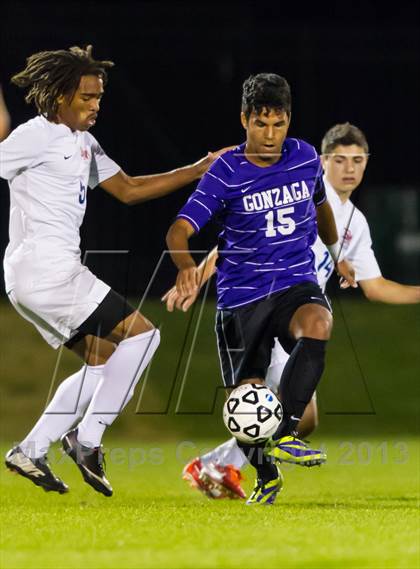 Thumbnail 1 in Gonzaga vs DeMatha (WCAC Final) photogallery.