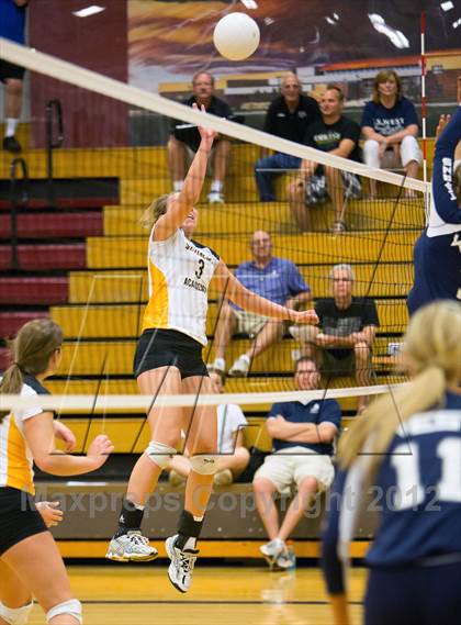 Thumbnail 1 in Lee's Summit West vs. St. Teresa's Academy photogallery.