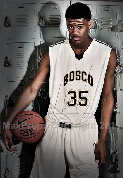 Thumbnail 2 in St. John Bosco (Preseason Top 10 Photo Shoot) photogallery.