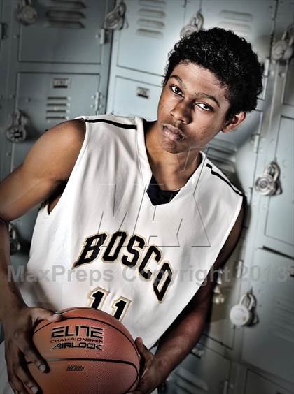 Thumbnail 2 in St. John Bosco (Preseason Top 10 Photo Shoot) photogallery.