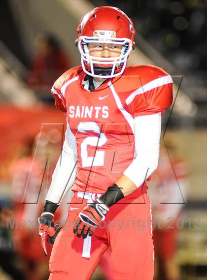 Thumbnail 1 in Legacy Christian Academy vs First Baptist (TAPPS Semifinal) photogallery.