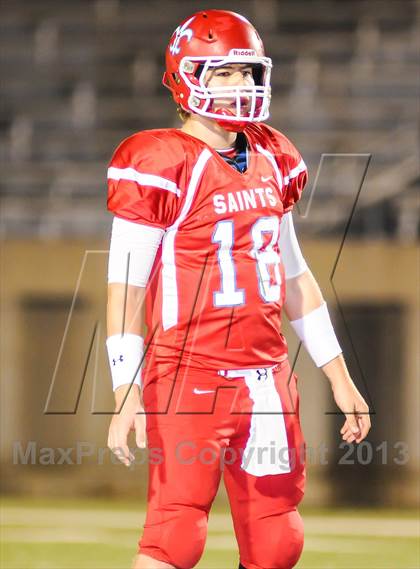 Thumbnail 1 in Legacy Christian Academy vs First Baptist (TAPPS Semifinal) photogallery.