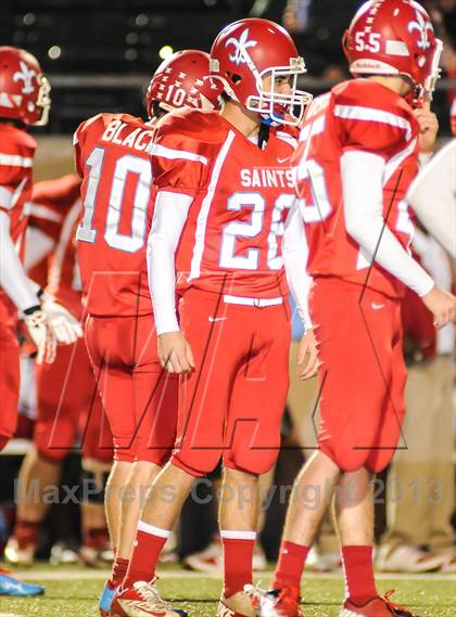 Thumbnail 3 in Legacy Christian Academy vs First Baptist (TAPPS Semifinal) photogallery.