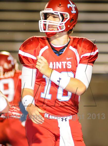 Thumbnail 1 in Legacy Christian Academy vs First Baptist (TAPPS Semifinal) photogallery.