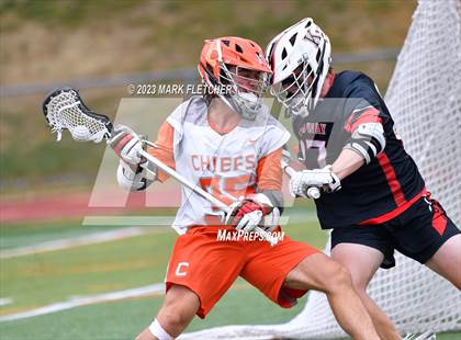 Thumbnail 3 in Cherokee vs Kingsway (NJSIAA South Group 4 Semifinal) photogallery.