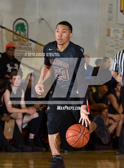 Thumbnail 2 in Salesian College Preparatory vs. Gridley (65th Gridley Invitational) photogallery.