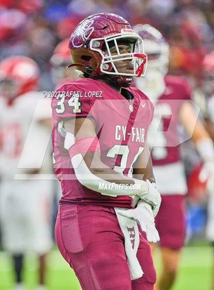 Thumbnail 2 in Cy-Fair vs. North Shore (UIL Football 6A D1 Region 3 Regional)  photogallery.