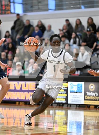 Thumbnail 3 in Capital vs Lake City (IHSAA 5A Consolation) photogallery.