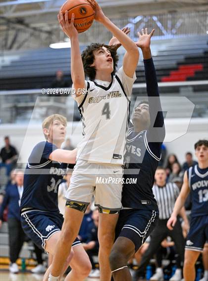 Thumbnail 3 in Capital vs Lake City (IHSAA 5A Consolation) photogallery.