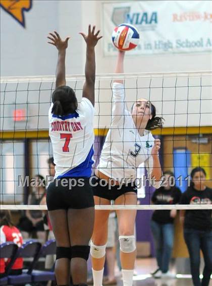 Thumbnail 2 in La Costa Canyon vs. Metairie Park Country Day (Durango Fall Classic) photogallery.