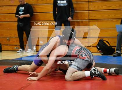 Thumbnail 3 in Elsinore vs Hoover (CIF Southern Section Wrestling Championships) photogallery.