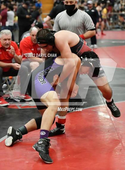 Thumbnail 1 in Elsinore vs Hoover (CIF Southern Section Wrestling Championships) photogallery.
