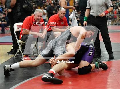 Thumbnail 2 in Elsinore vs Hoover (CIF Southern Section Wrestling Championships) photogallery.