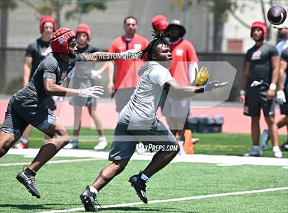 Thumbnail 2 in Inglewood vs. Mater Dei - Game 2  (LB Poly Legends 7x7) photogallery.