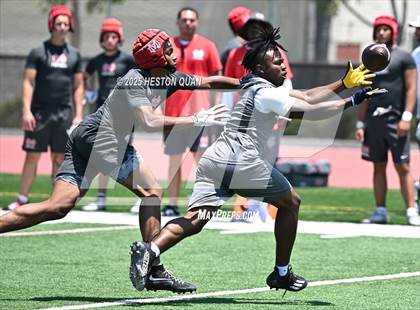 Thumbnail 3 in Inglewood vs. Mater Dei - Game 2  (LB Poly Legends 7x7) photogallery.